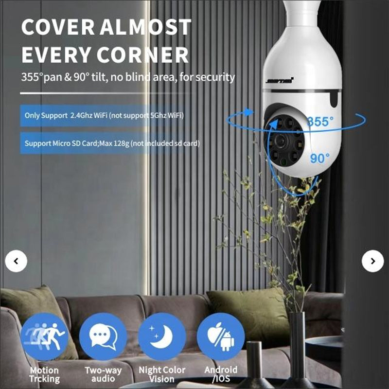 Jortan JT-8177 Smart Kültéri Biztonsági Kamera – 360° Pan-Tilt, Full HD, WiFi, Éjjellátás