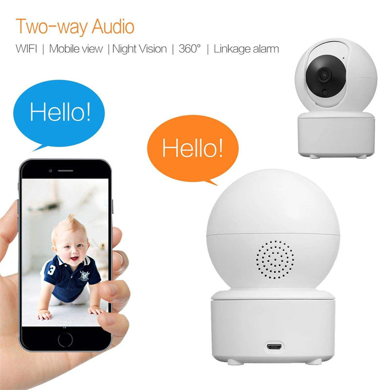 Jortan JT-8183 WiFi PTZ Baby Monitor Kamera – Full HD, 360° Panoráma, Éjjellátás, Kétirányú Hang