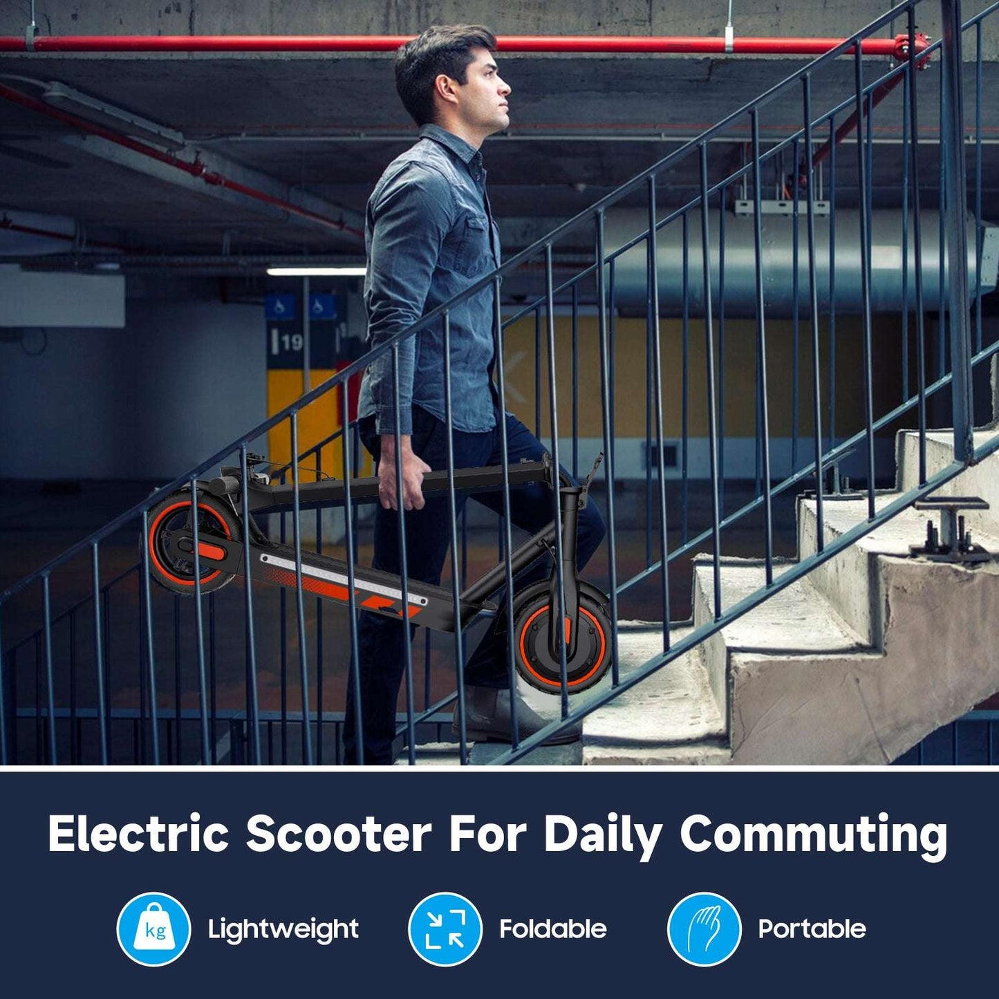 AOVO V10 PRO Elektromos Roller – 15Ah, 500W