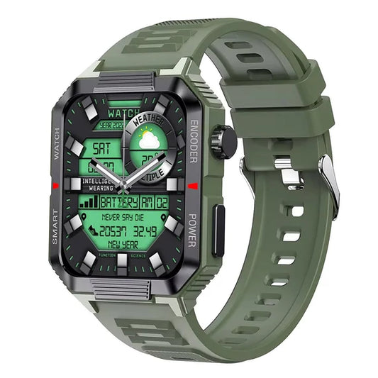 AOVO QW88 okosóra (52mm) bluetooth hívásképes, pulzus-, vérnyomás- és véroxigénmérő multisport okosóra magyar nyelvű menüvel