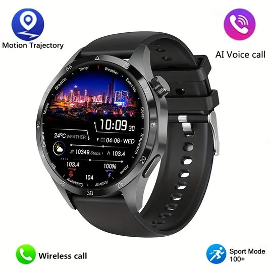 AOVO GT5 Pro Okosóra – 3,86 cm HD kijelző, AI, hanghívás, GPS, 100+ sportmód