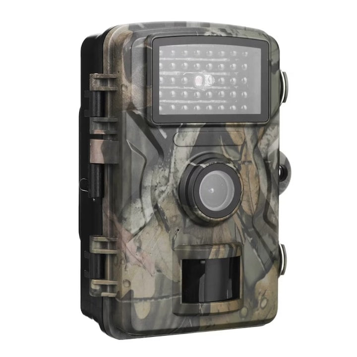 Vadász térfigyelő kamera kijelzővel, 16MPX, 940nm IR, IP66, zöld