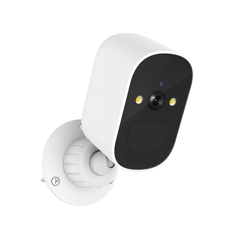 Jortan 8185XM Vezeték Nélküli WiFi Biztonsági Kamera – Újratölthető Akkumulátor, 2K HD Kép, Éjjellátó, Mozgásérzékelés, Kétirányú Hang, IP66 Vízálló Kültéri Kamera