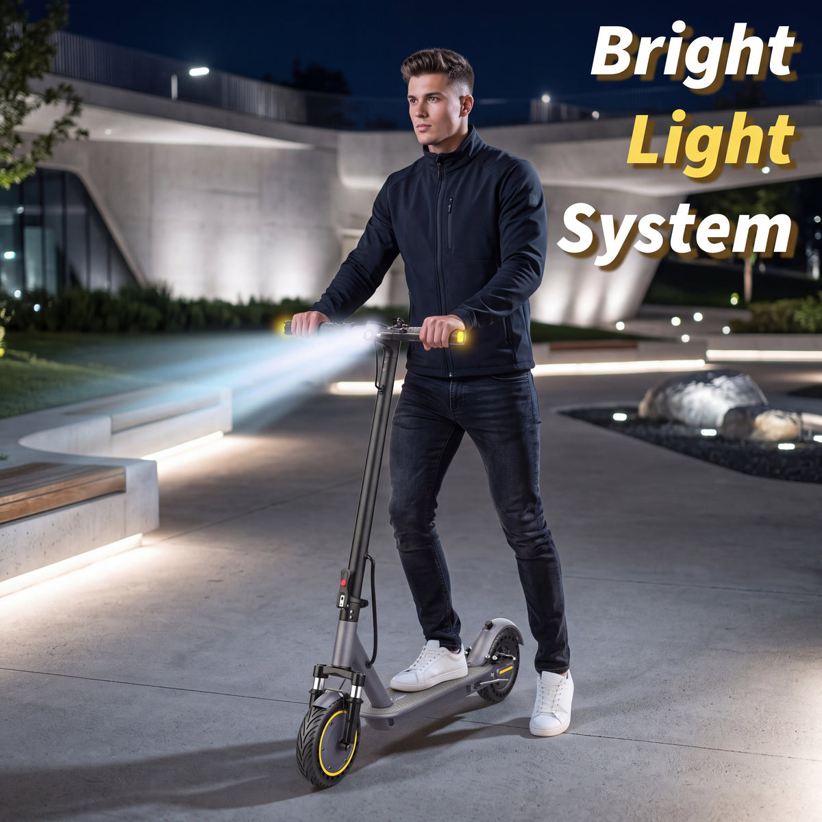 Riceel R70D elektromos roller LED világítással