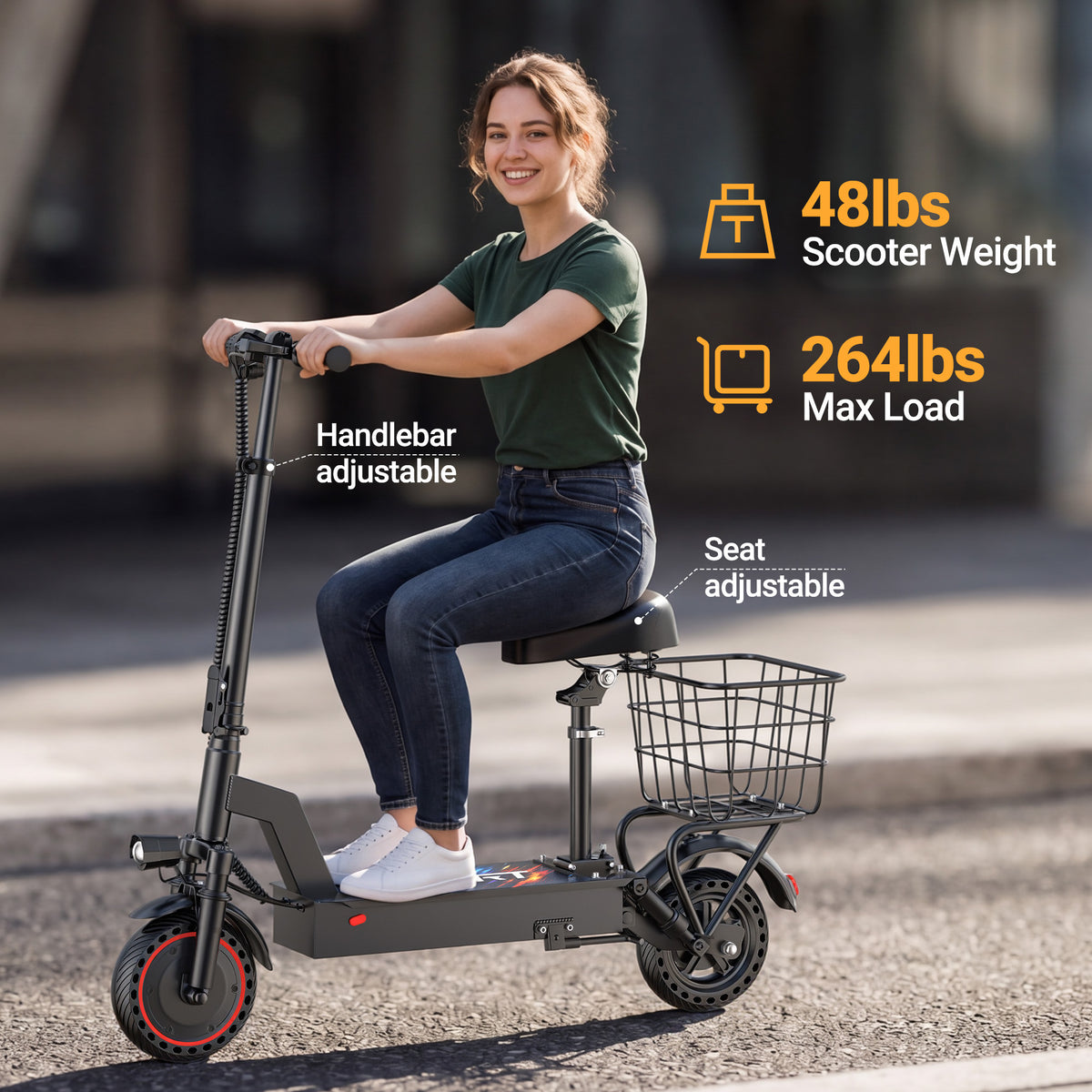 JOYHIS C10 elektromos roller kormány