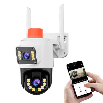 Jortan JT-9689 Dual WiFi Térfigyelő Kamera – 4MP, 360° PTZ