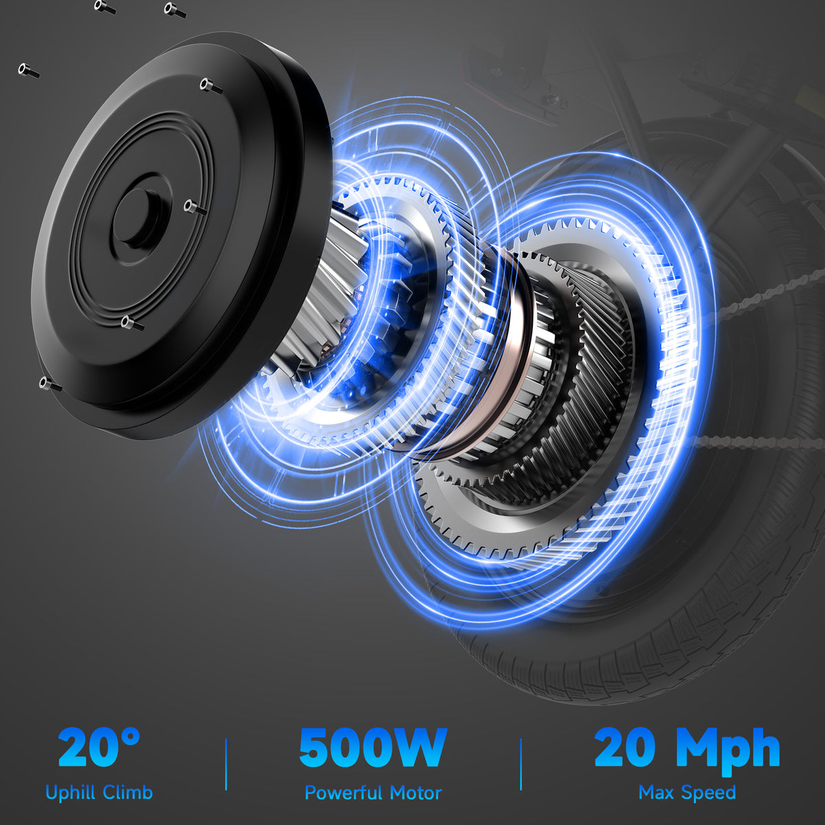 AOVOPRO VT14 PRO elektromos roller 500W