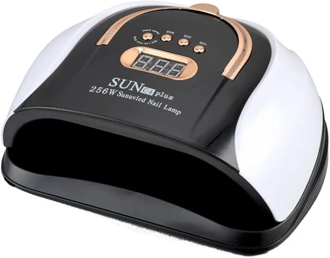 SUN C4 Plus Professzionális UV/LED Műkörmös Lámpa – 256W Extra Erő, 57 db LED, Okos Szenzor és Digitális Kijelző