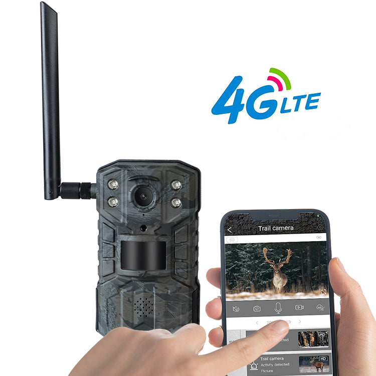 AOVO H2 4G LTE Vadász Kamera – 14MP, 2.7K, Élő Közvetítés