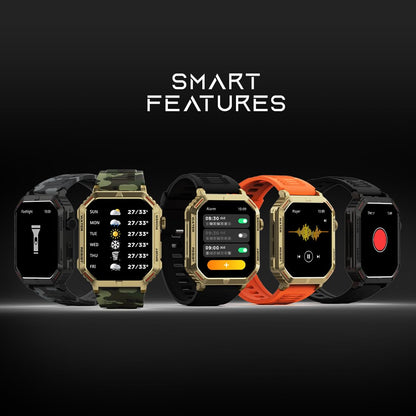 G106 Okosóra – 1,95” AMOLED kijelző, 800 nites fényerő, 123 sportmód, Bluetooth hívás, Always On funkció