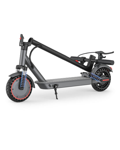 LADPED LP10 Elektromos Roller – 500W Motor, Dupla Lengéscsillapító, 10" Defektmentes Kerekek, SMART App Kontroll