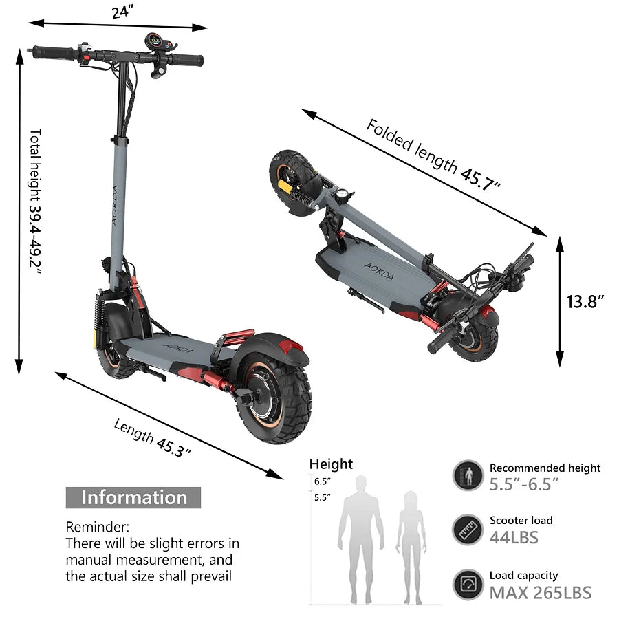 AOVO A1 Elektromos Roller