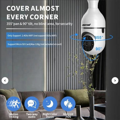 Jortan JT-8177 Smart Kültéri Biztonsági Kamera – 360° Pan-Tilt, Full HD, WiFi, Éjjellátás