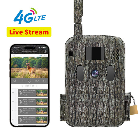 AOVO T6 4G LTE Vadász Kamera – 14MP, 2.7K, 24000mAh Akkumulátor