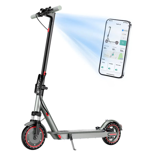 AOVO V8 MAX Elektromos Roller – Dupla felfüggesztés, 8.5" kerék, 30 km hatótáv, 25 km/h végsebesség