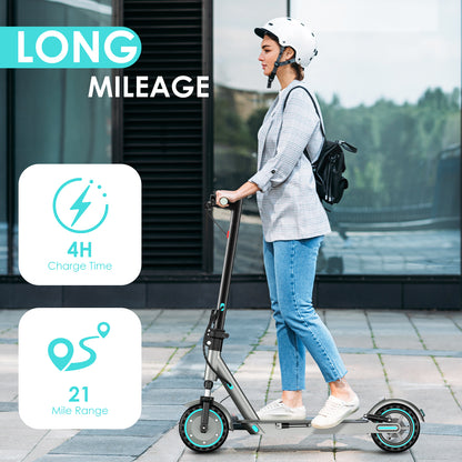 AOVO V8 MAX Elektromos Roller – Dupla felfüggesztés, 8.5" kerék, 30 km hatótáv, 25 km/h végsebesség