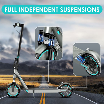 AOVO V8 MAX Elektromos Roller – Dupla felfüggesztés, 8.5" kerék, 30 km hatótáv, 25 km/h végsebesség