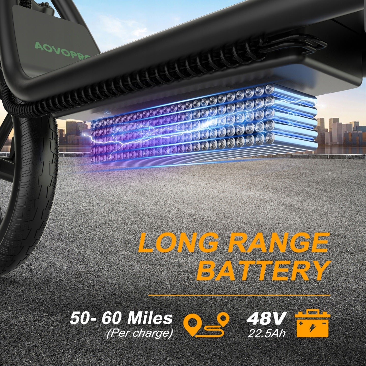 AOVOPRO ESBS PRO Elektromos Roller, üléssel