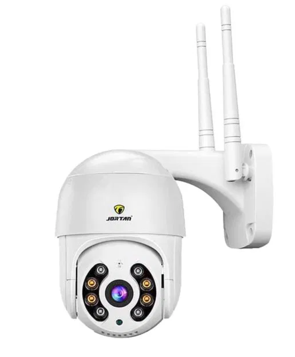 AOVO térfigyelő kamera WiFi JT 4MP felbontású kültéri vagy beltéri kamerája, riasztás, mozgásérzékelő, éjszakai látás, push üzenetek, mikrofon, hangszóró, fehér