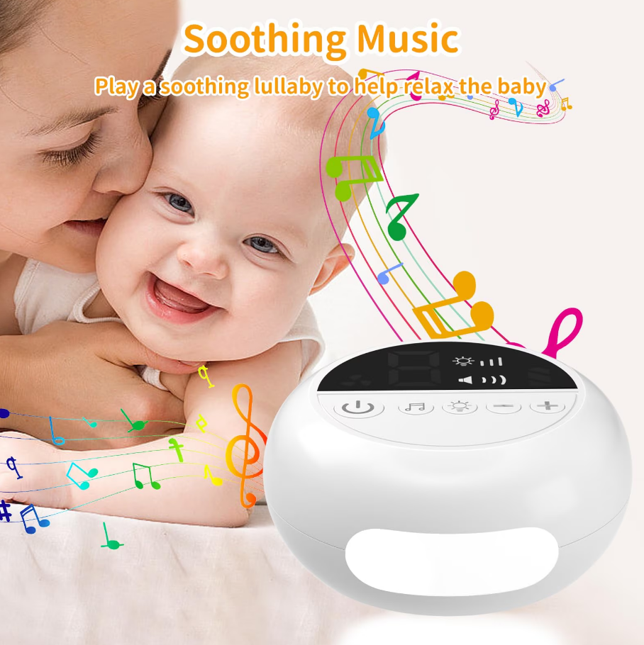 Prémium Elektromos Orrszívó Babáknak – 9 Fokozat, Éjszakai Fény és Nyugtató Zene – USB-s, Hordozható