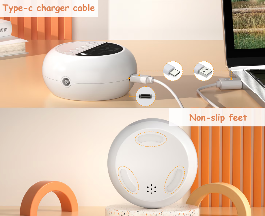 Prémium Elektromos Orrszívó Babáknak – 9 Fokozat, Éjszakai Fény és Nyugtató Zene – USB-s, Hordozható