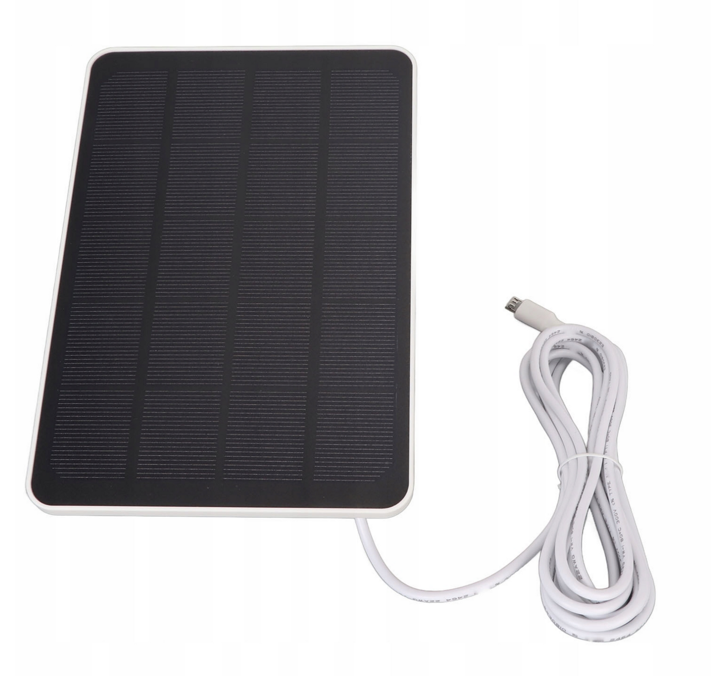 5W Hordozható Napelem Panel – USB-C csatlakozóval, térfigyelő kamerákhoz