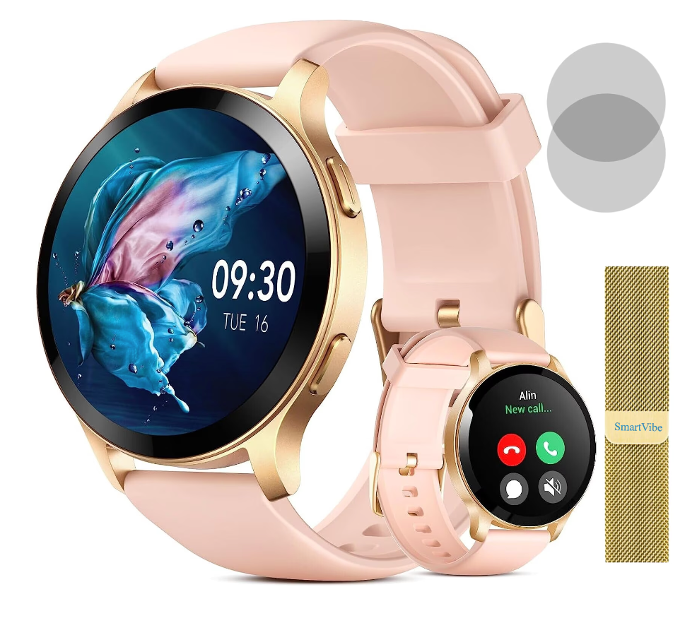 AOVO Okosóra LW87 GRANDE 1.43” AMOLED, Bluetooth Hívás, AI Asszisztens