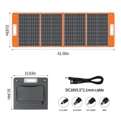 Flashfish TSP100 100W Hordozható Napelem