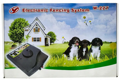 Vezetékes Láthatatlan Kutyakerítés Szett – Vízálló Nyakörvvel, 300 m Kábel, 5-50 kg kutyáknak