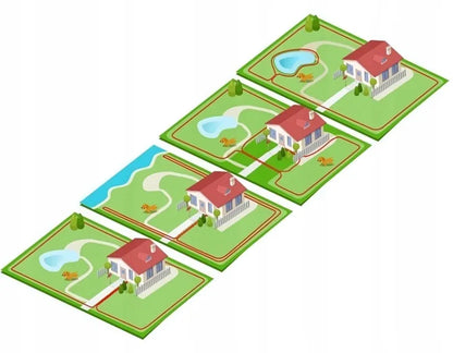 Vezetékes Láthatatlan Kutyakerítés Szett – Vízálló Nyakörvvel, 300 m Kábel, 5-50 kg kutyáknak