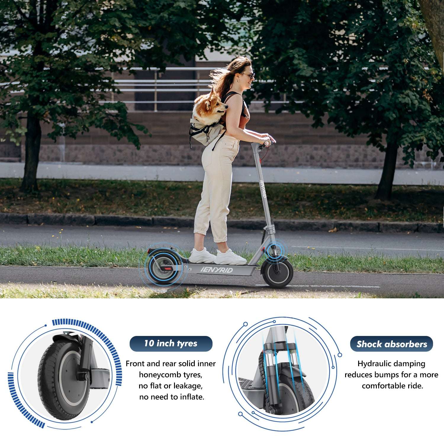 AOVO IENYRID M1 elektromos roller