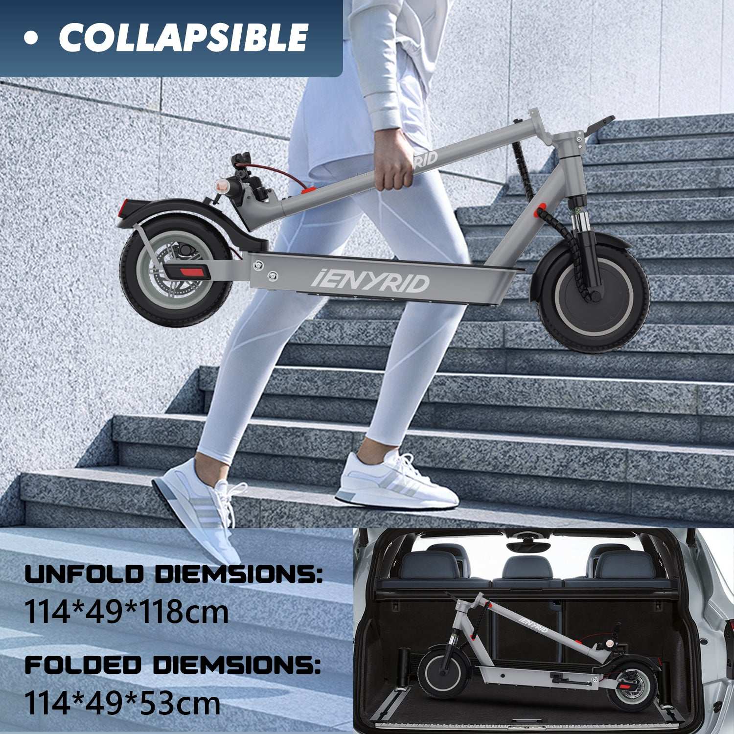 AOVO IENYRID M1 elektromos roller