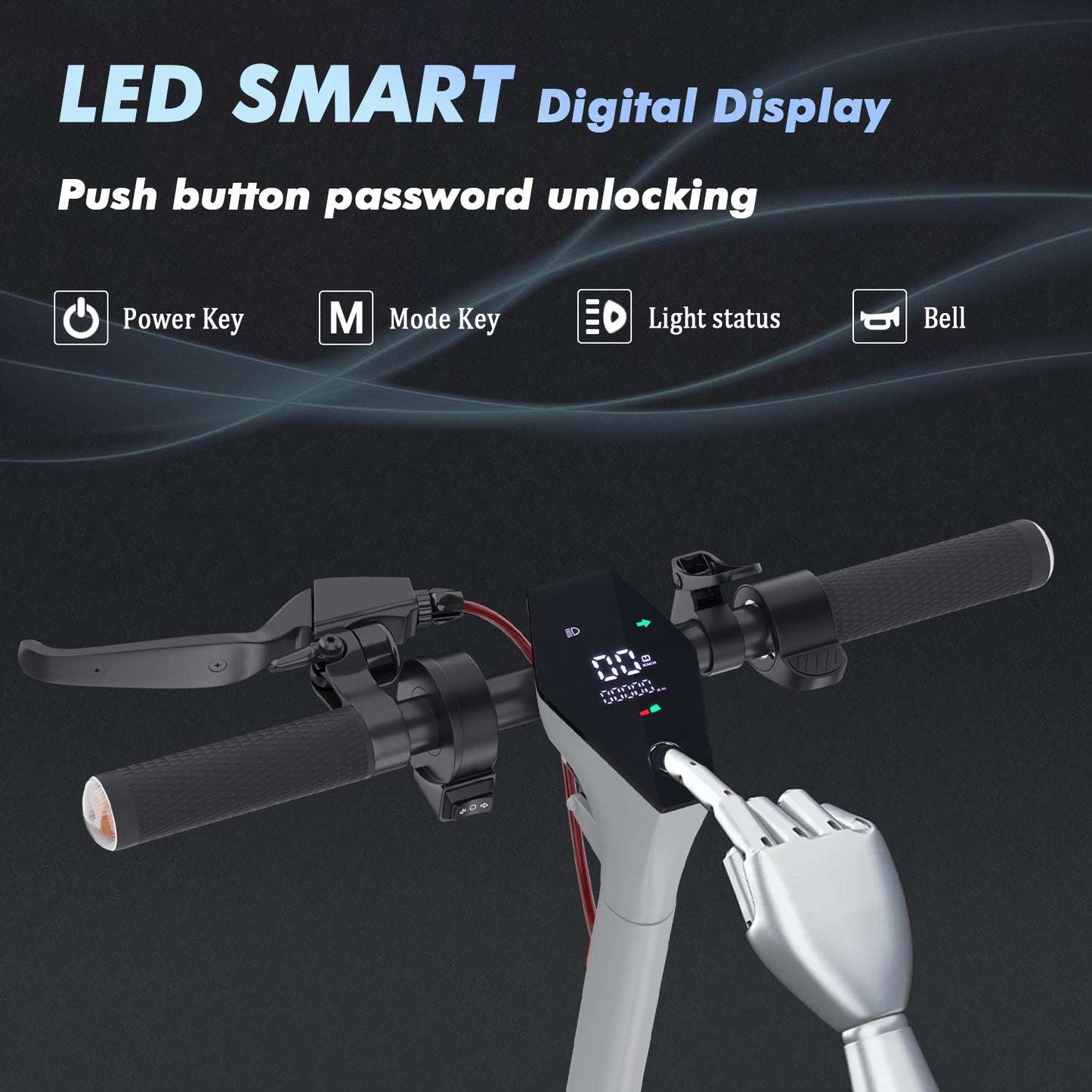 AOVO IENYRID M1 elektromos roller