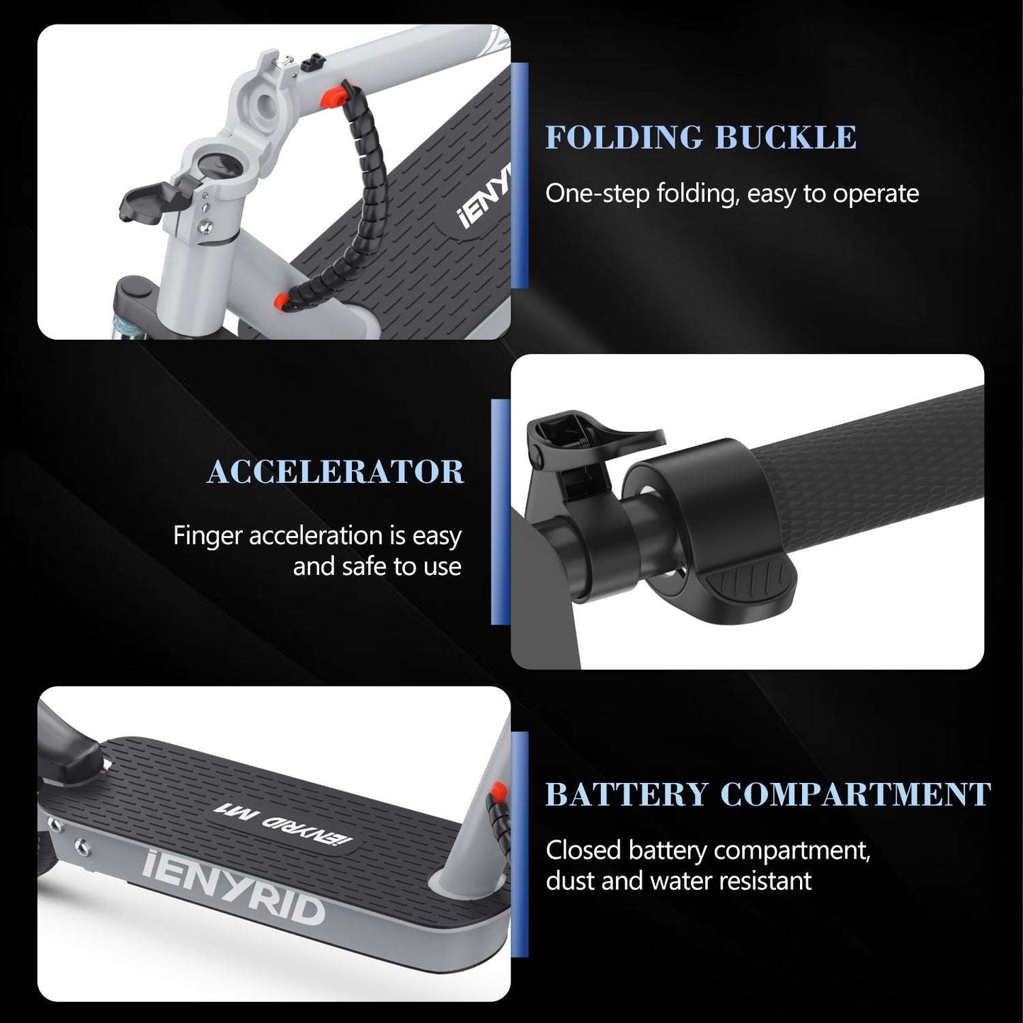AOVO IENYRID M1 elektromos roller