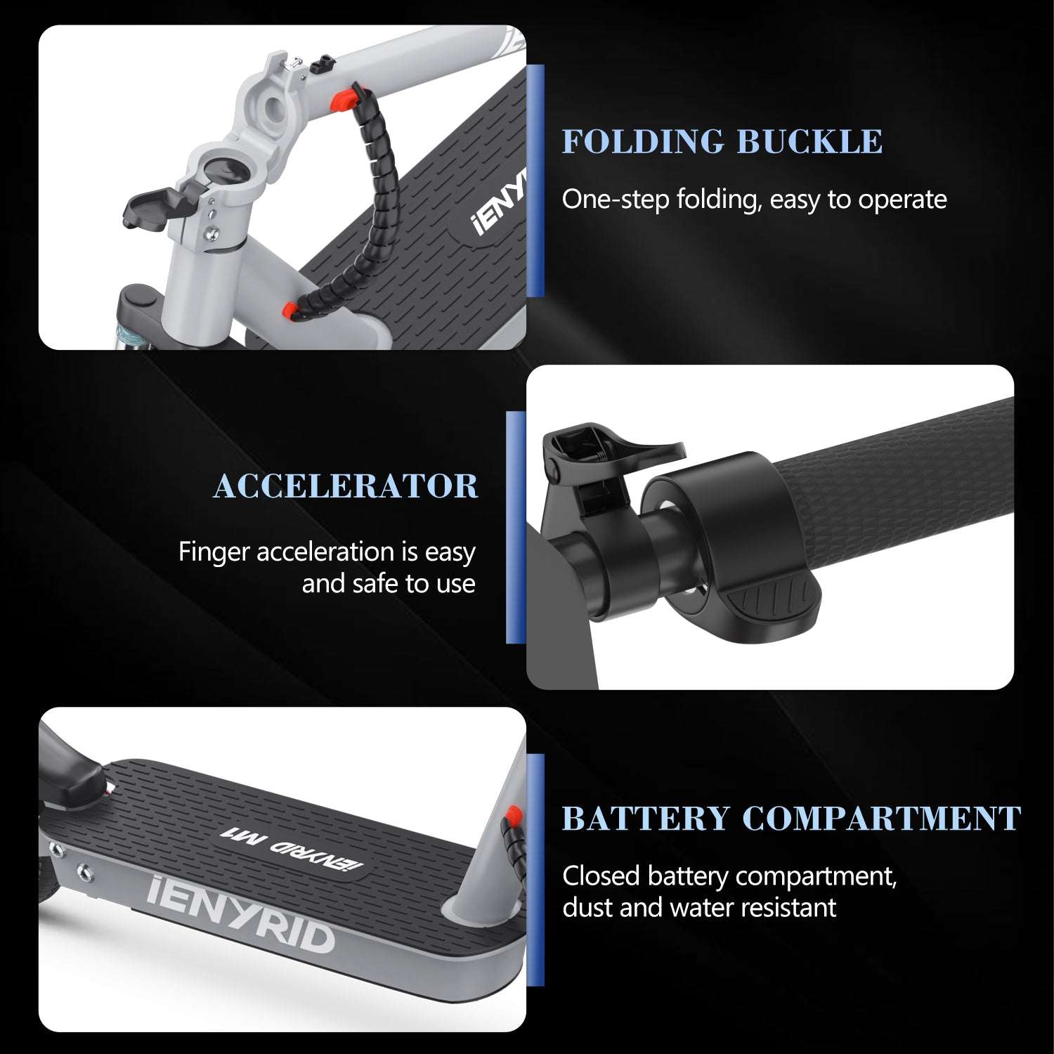 AOVO IENYRID M1 elektromos roller