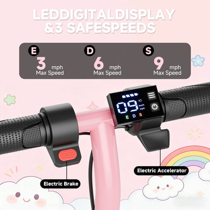 LADPED LP65 Trotinetă Electrică pentru Copii – 250W, 14,5 km/h