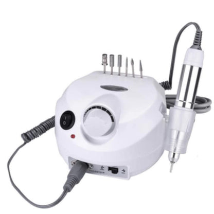 Fehér Nail Drill Professzionális Elektromos körömcsiszoló