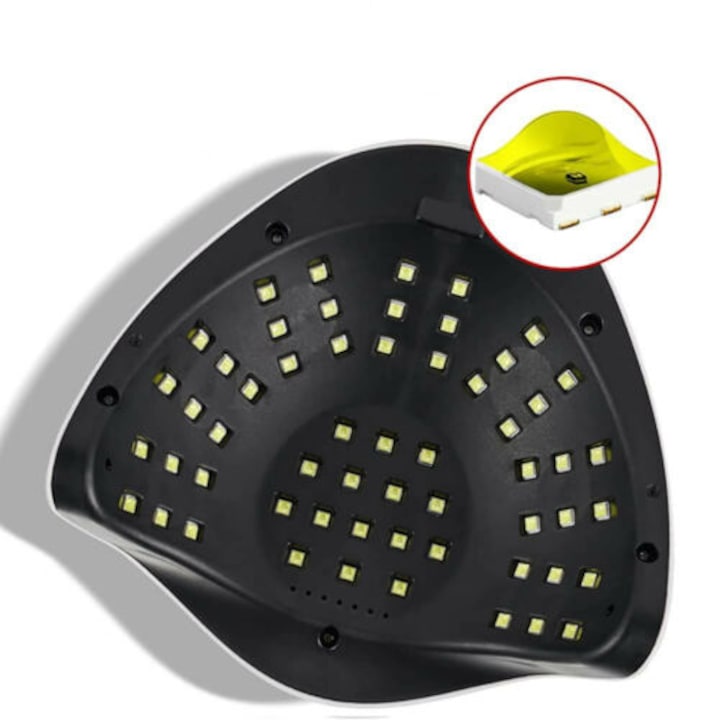 SUN x7 Max műkörmös lámpa 220W 57 db UV/LED