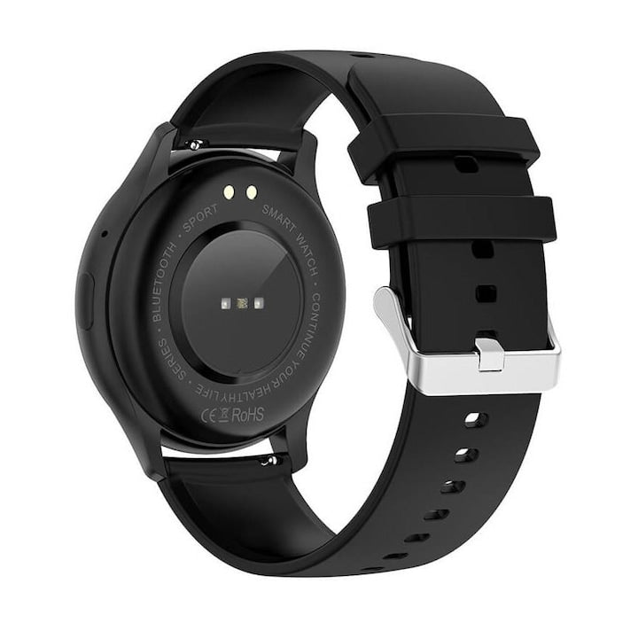 AOVO HK89 okosóra, AMOLED, 46 mm, NFC, BT hívás, 100+funkció, rózsaszín