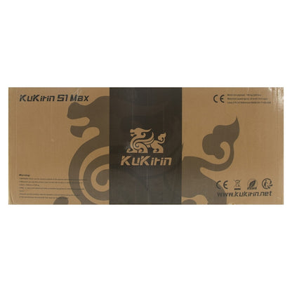 KuKirin S1 Max összecsukható elektromos robogó, 350 W-os motor, 36 V, 10,4 Ah, 39 km hatótáv, 8 hüvelykes gumik, IP54, LED kijelző