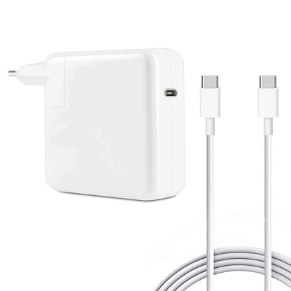 Încărcător Macbook, 96 W, USB-C, cablu de încărcare 2 m, compatibil cu MacBook Pro / Air, alb 