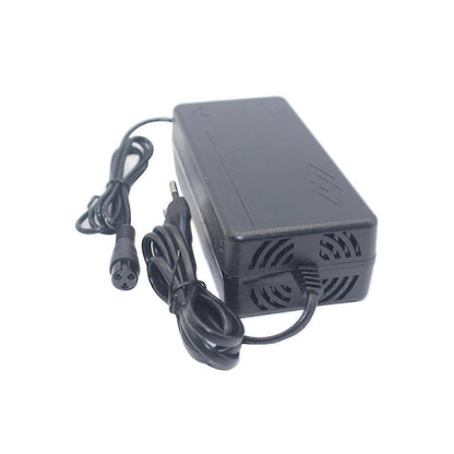 Elektromos roller töltő, 54.6V, 2A, fekete