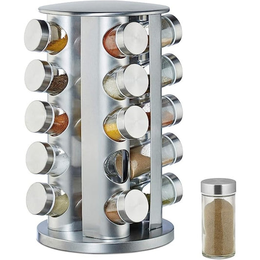 Bohmann 20 db-os fűszertartó állvány, inox