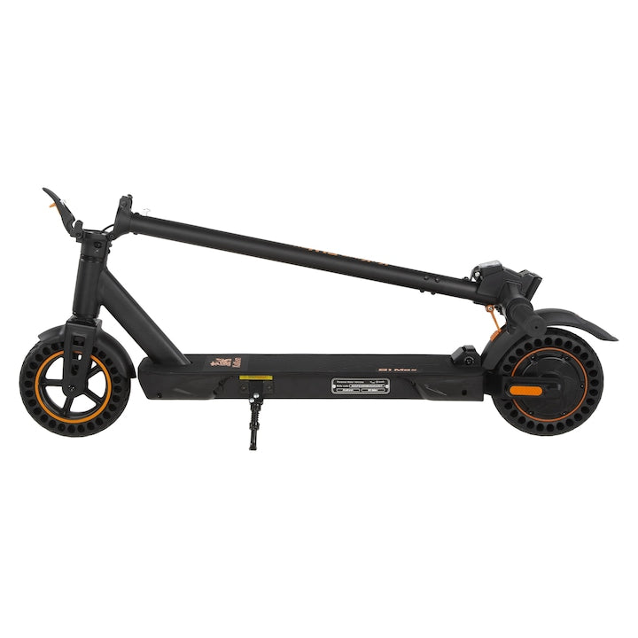 KuKirin S1 Max összecsukható elektromos robogó, 350 W-os motor, 36 V, 10,4 Ah, 39 km hatótáv, 8 hüvelykes gumik, IP54, LED kijelző