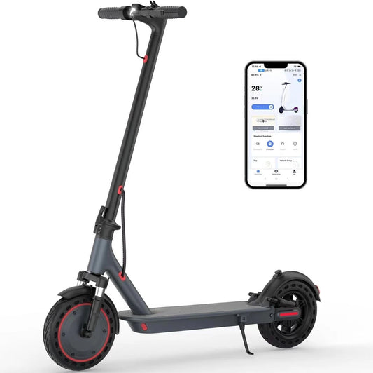 LADPED LP10 Elektromos Roller – 500W Motor, Dupla Lengéscsillapító, 10" Defektmentes Kerekek, SMART App Kontroll